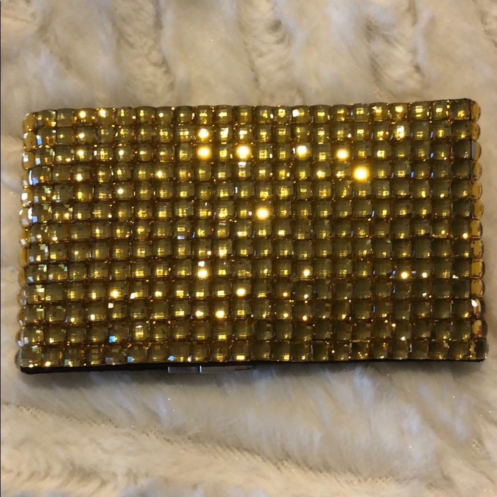Gold Bling Snap Bracelet